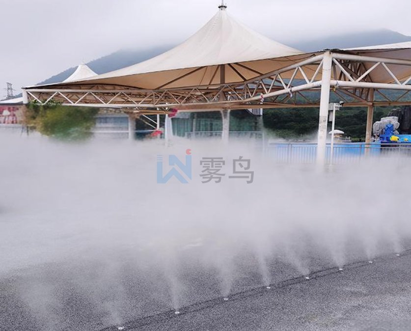 北京公園的夏日秘密武器 —— 噴霧降溫系統?，北京噴霧降溫廠家